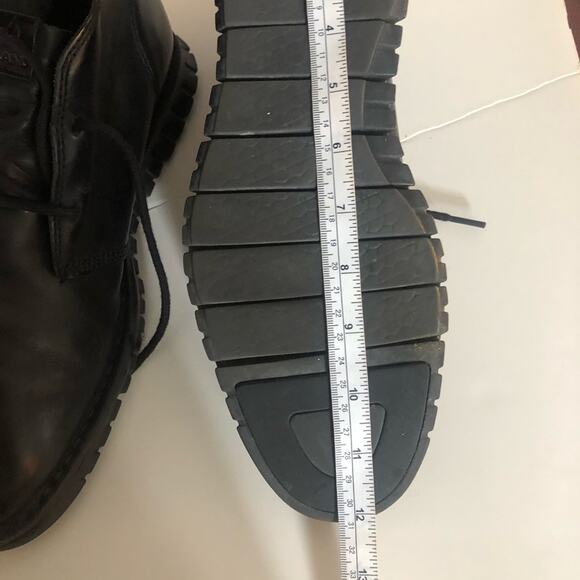 Cole Haan Mens Zerogrand Stitchout Chukka boots Black Style C 27045 - Picture 3 of 12